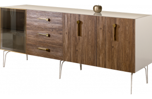 Комод для гостиной Богемия Вуд (Bogemia Wood) БМКМ-5(Wo)[4]